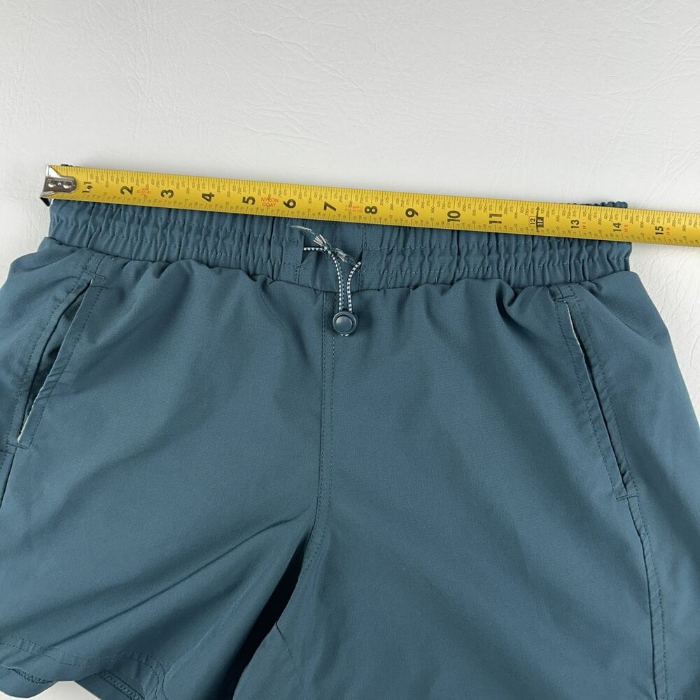 Avalanche Women’s Small Teal Athletic Hiking Shorts Zip Pocket Stretch S - Picture 2 of 9